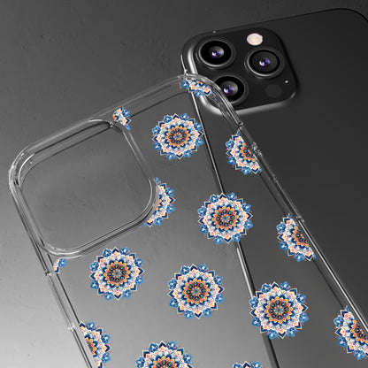 Wave Mandala | Clear iPhone Case / Samsung Case