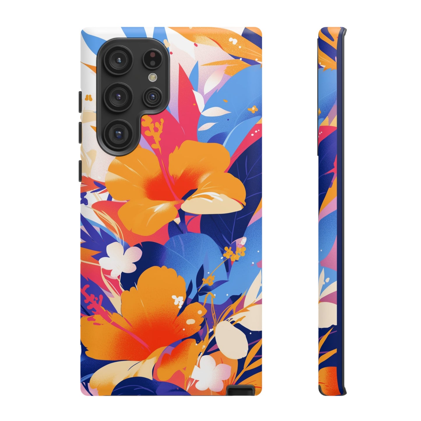 Vintage Abstract Flowers iPhone Case / Samsung Case