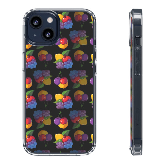 Fruit Bundle Pattern | Clear iPhone Case / Samsung Case