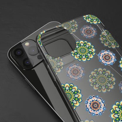 Lime Mandala Pattern | Clear iPhone Case / Samsung Case