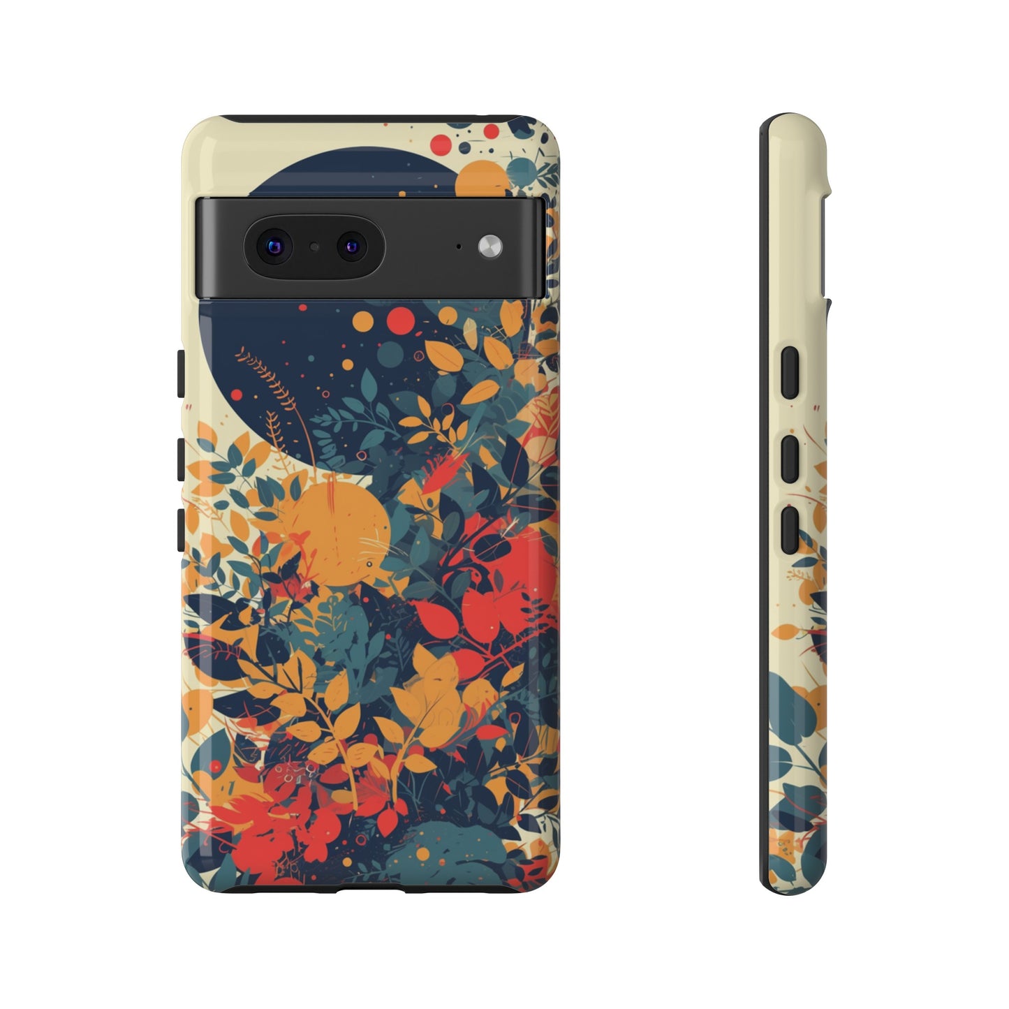 Retro Colorful Floral iPhone Case / Samsung Case