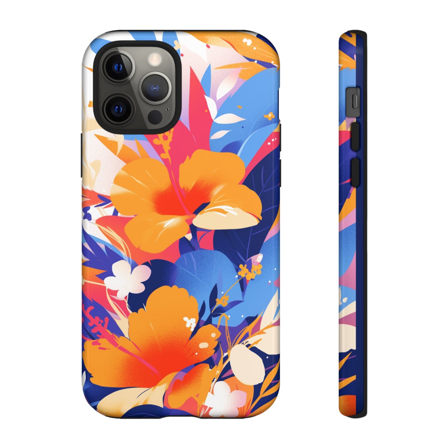 Vintage Abstract Flowers iPhone Case / Samsung Case