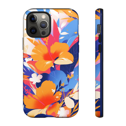 Vintage Abstract Flowers iPhone Case / Samsung Case