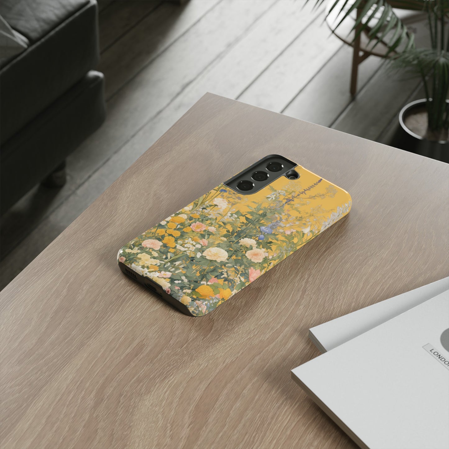 Tall Floral 1970's iPhone Case / Samsung Case