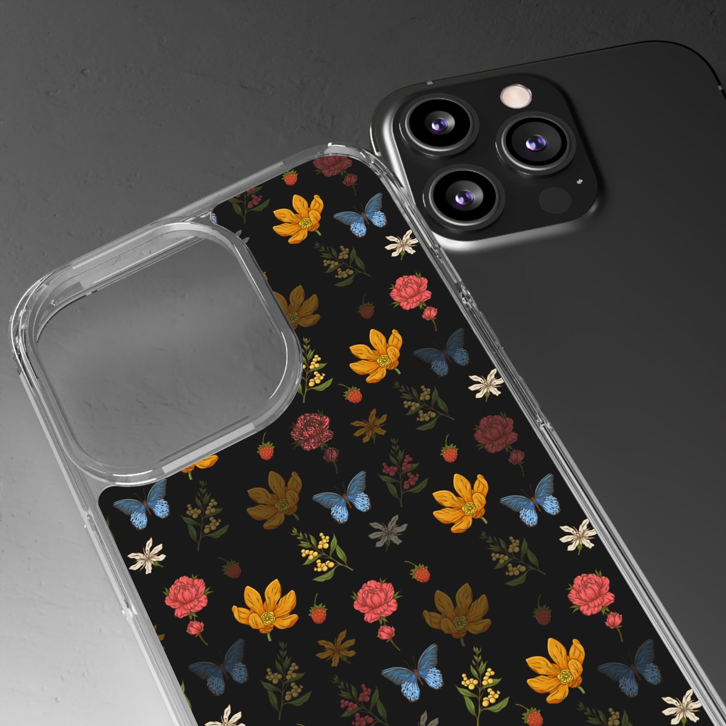 Floral Nature Lovers | Clear iPhone Case / Samsung Case