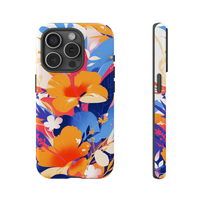 Vintage Abstract Flowers iPhone Case / Samsung Case