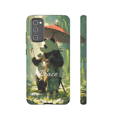 Japanese Aesthetic Vintage Panda iPhone Case / Samsung Case | "Peace"