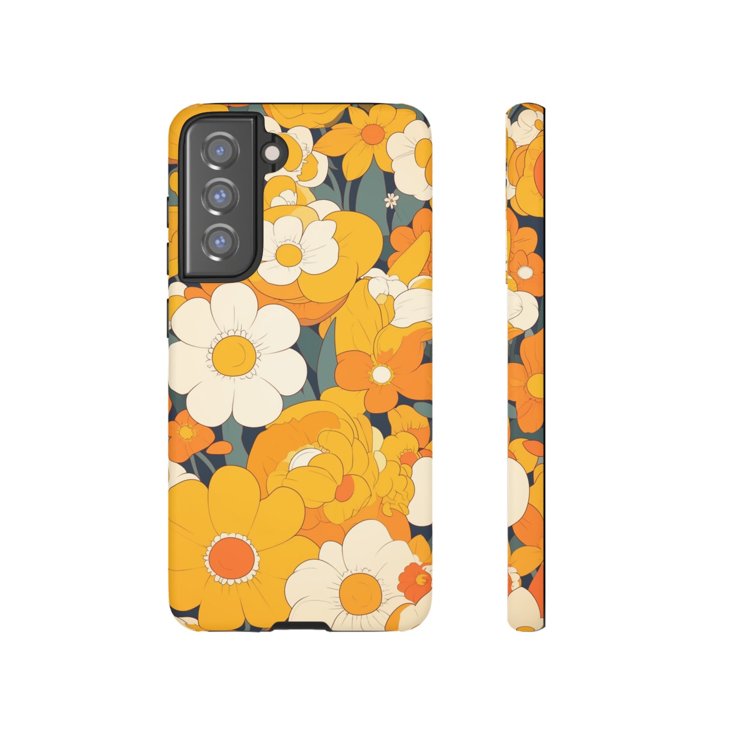 Retro Floral Art iPhone Case / Samsung Case