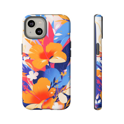 Vintage Abstract Flowers iPhone Case / Samsung Case