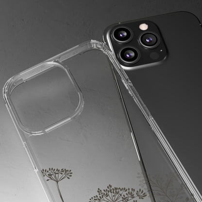 Wildflower Bushes | Clear iPhone Case / Samsung Case