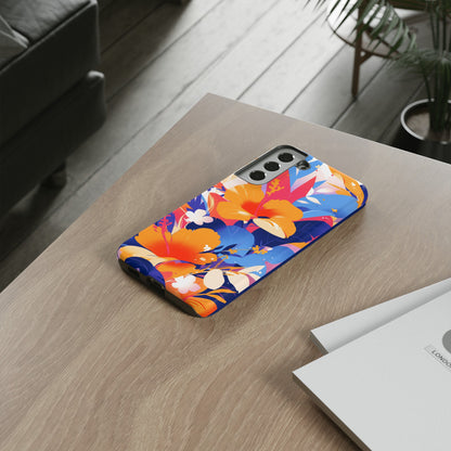 Vintage Abstract Flowers iPhone Case / Samsung Case