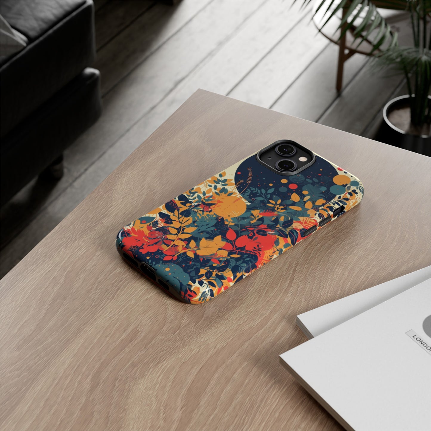 Retro Colorful Floral iPhone Case / Samsung Case