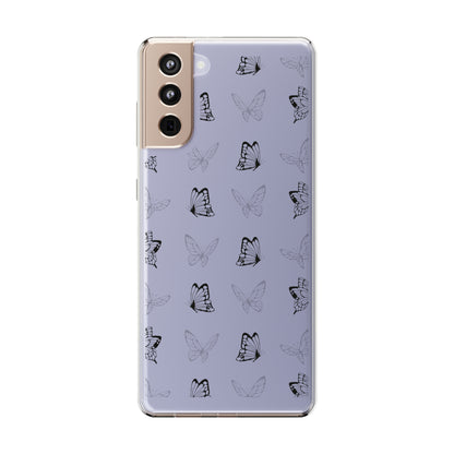 Thin Butterflies | Clear iPhone Case / Samsung Case