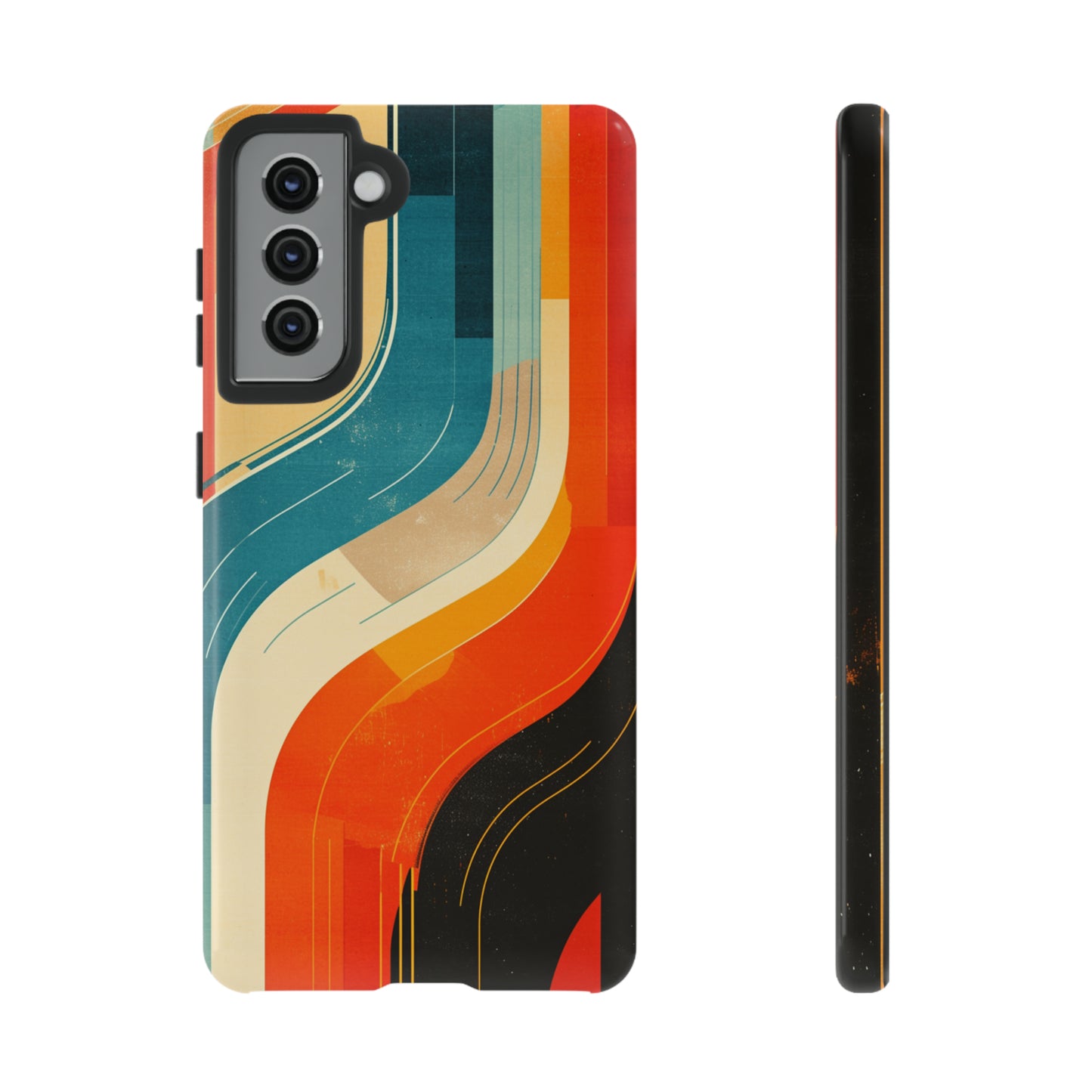 Groovey Retro Design Pattern iPhone Case / Samsung Case