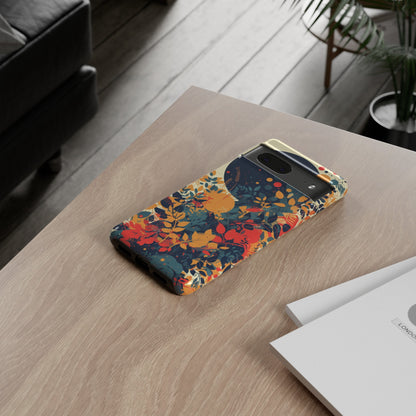 Retro Colorful Floral iPhone Case / Samsung Case