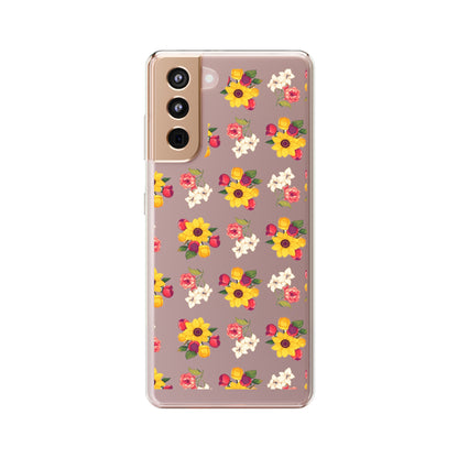 Bright Bouquet | Clear iPhone Case / Samsung Case