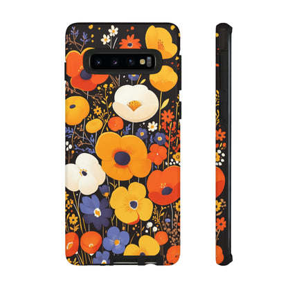 Retro Chaos, Wildflower iPhone Case / Samsung Case, Gift for Floral Lovers, Gift for Her