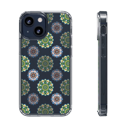 Lime Mandala Pattern | Clear iPhone Case / Samsung Case