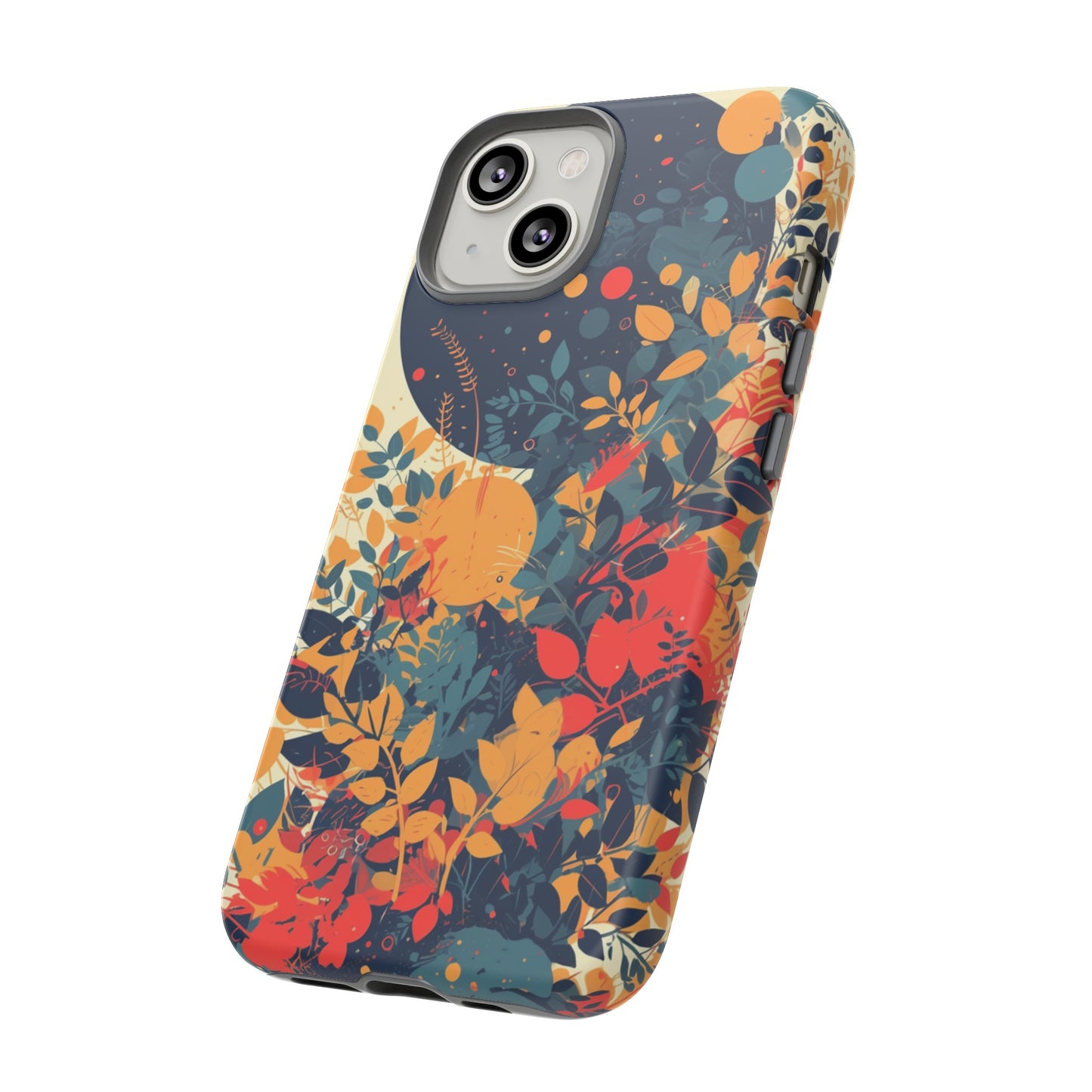 Retro Colorful Floral iPhone Case / Samsung Case