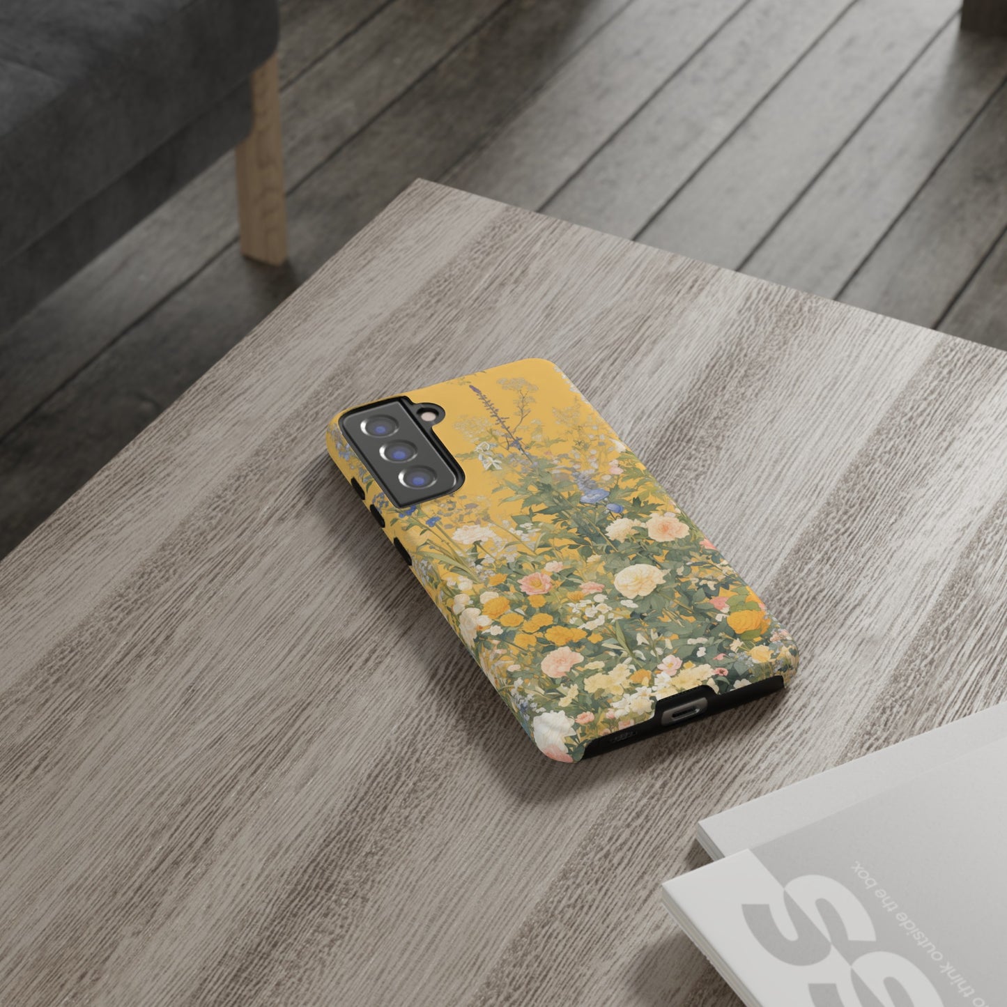 Tall Floral 1970's iPhone Case / Samsung Case