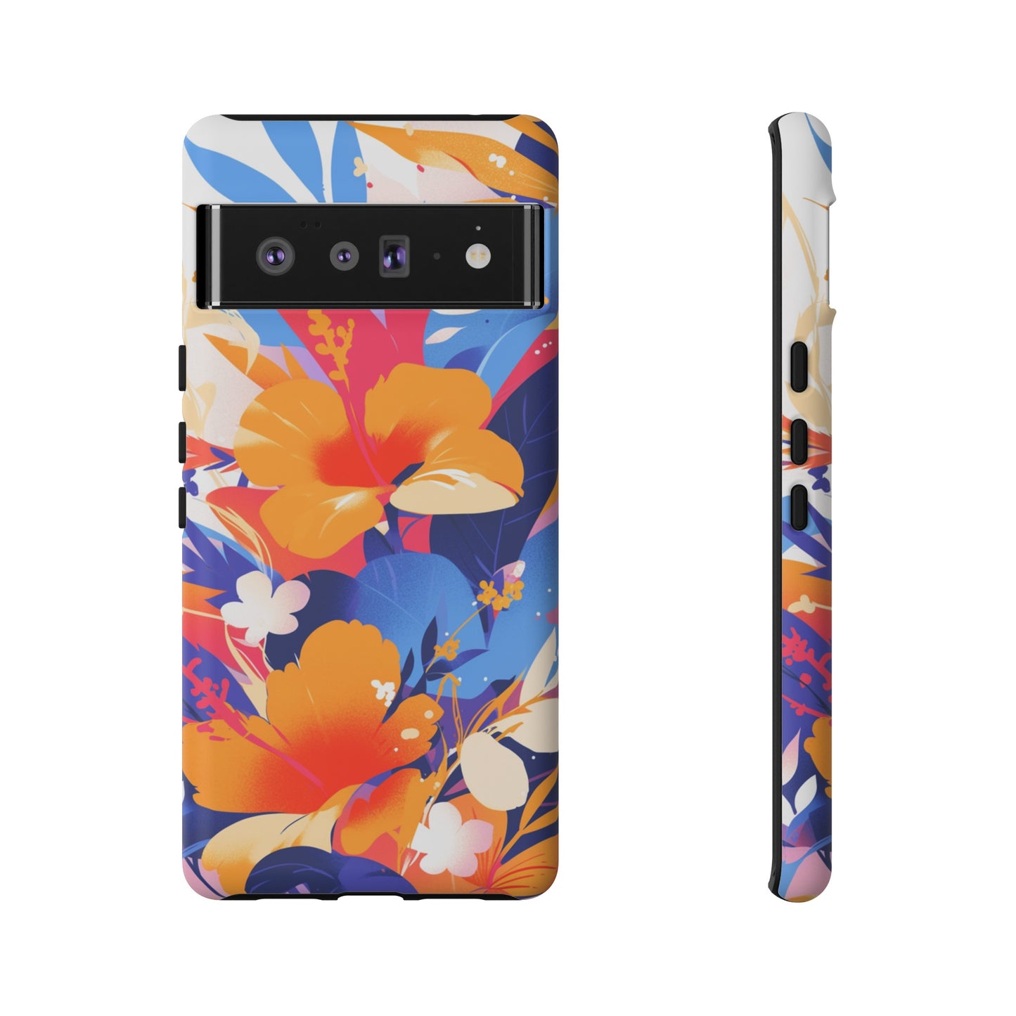 Vintage Abstract Flowers iPhone Case / Samsung Case