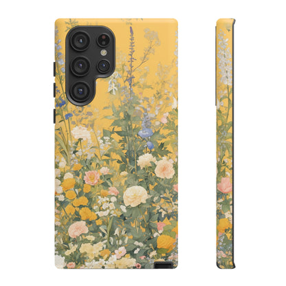 Tall Floral 1970's iPhone Case / Samsung Case