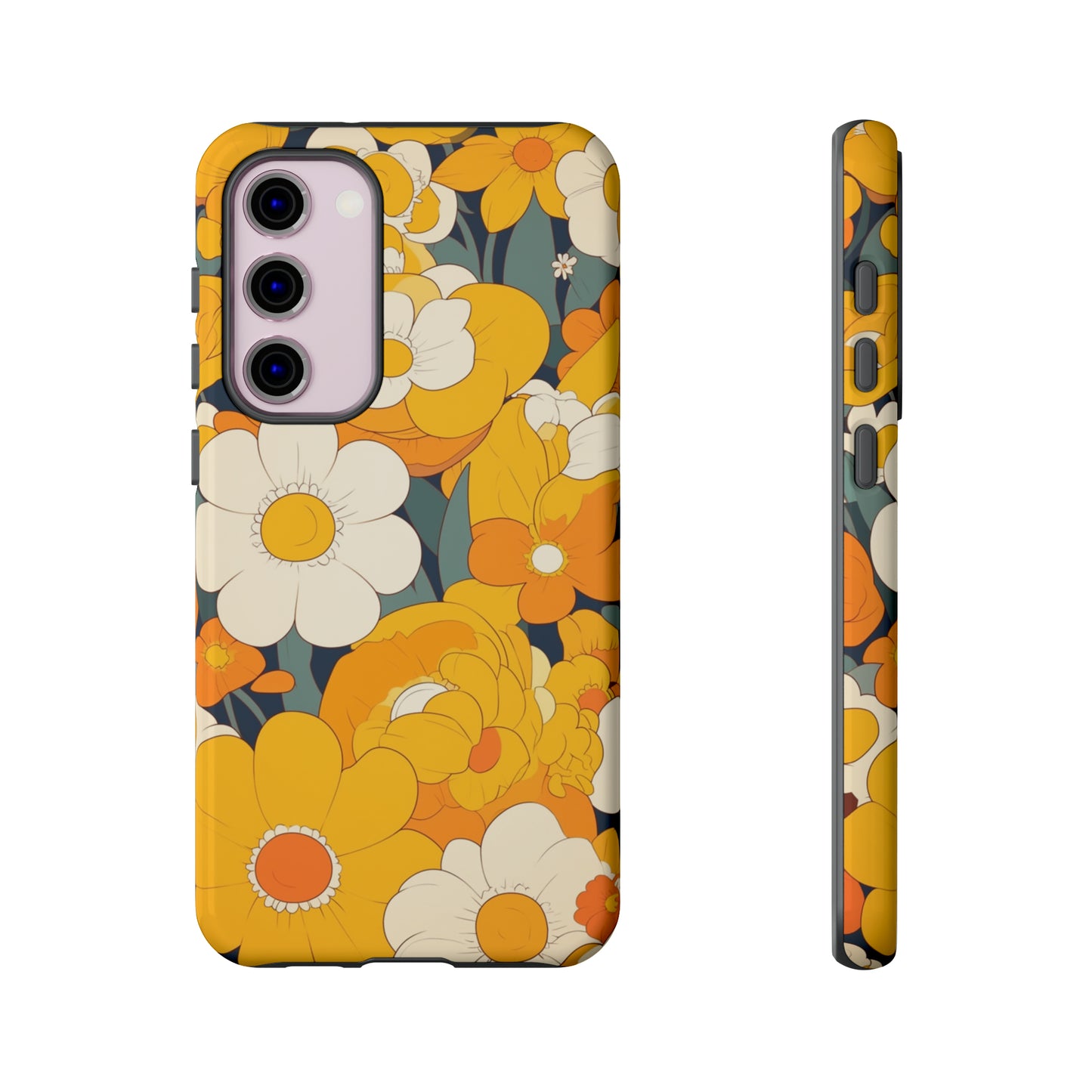 Retro Floral Art iPhone Case / Samsung Case