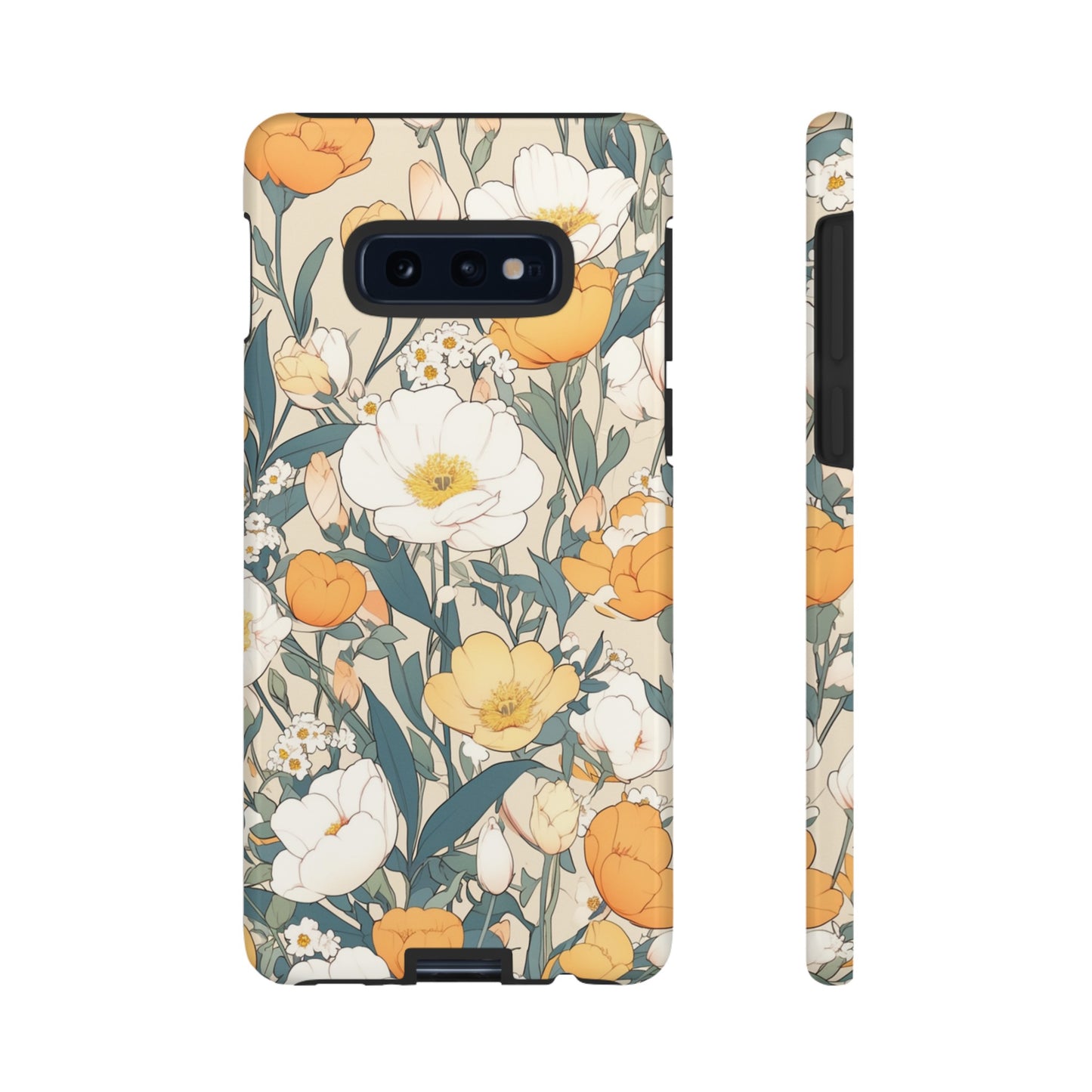 Tall White Flowers iPhone Case / Samsung Case