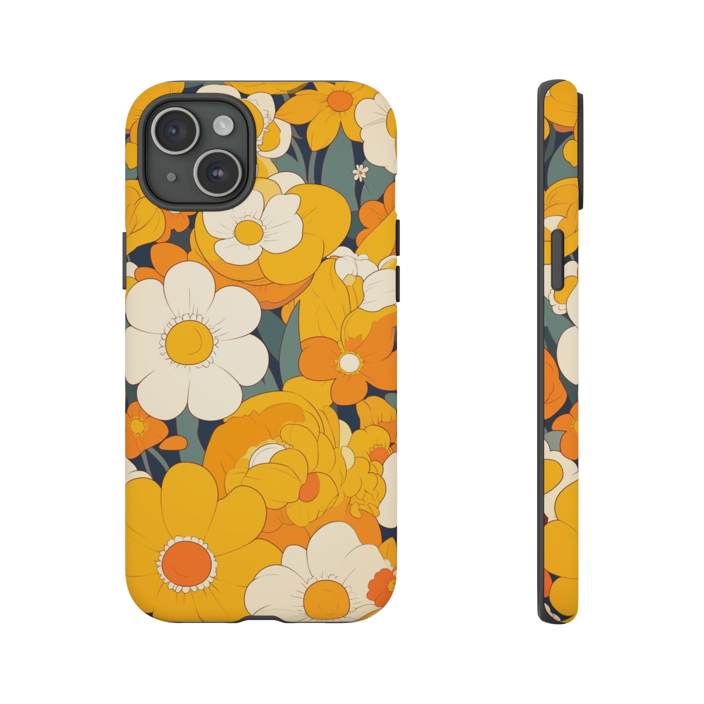 Retro Floral Art iPhone Case / Samsung Case