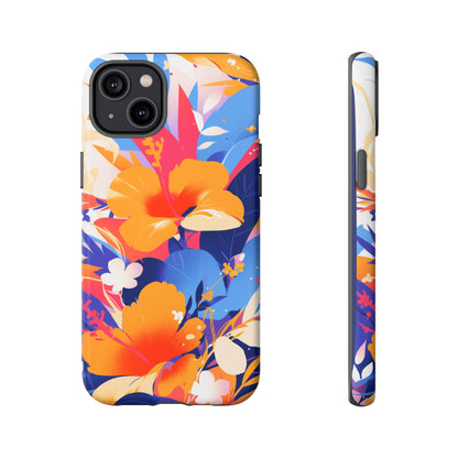 Vintage Abstract Flowers iPhone Case / Samsung Case