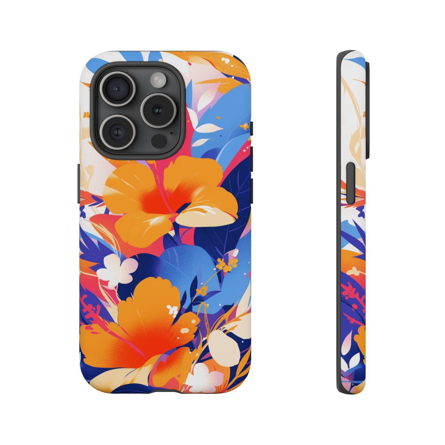 Vintage Abstract Flowers iPhone Case / Samsung Case