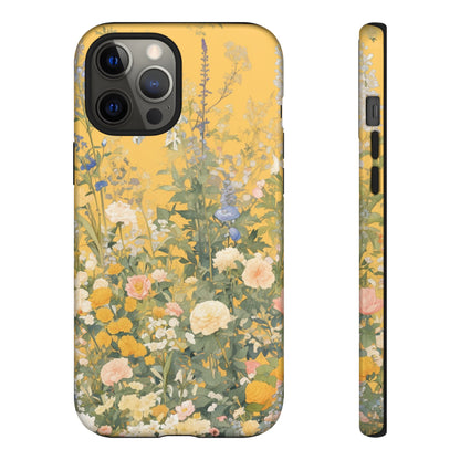 Tall Floral 1970's iPhone Case / Samsung Case