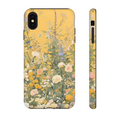 Tall Floral 1970's iPhone Case / Samsung Case