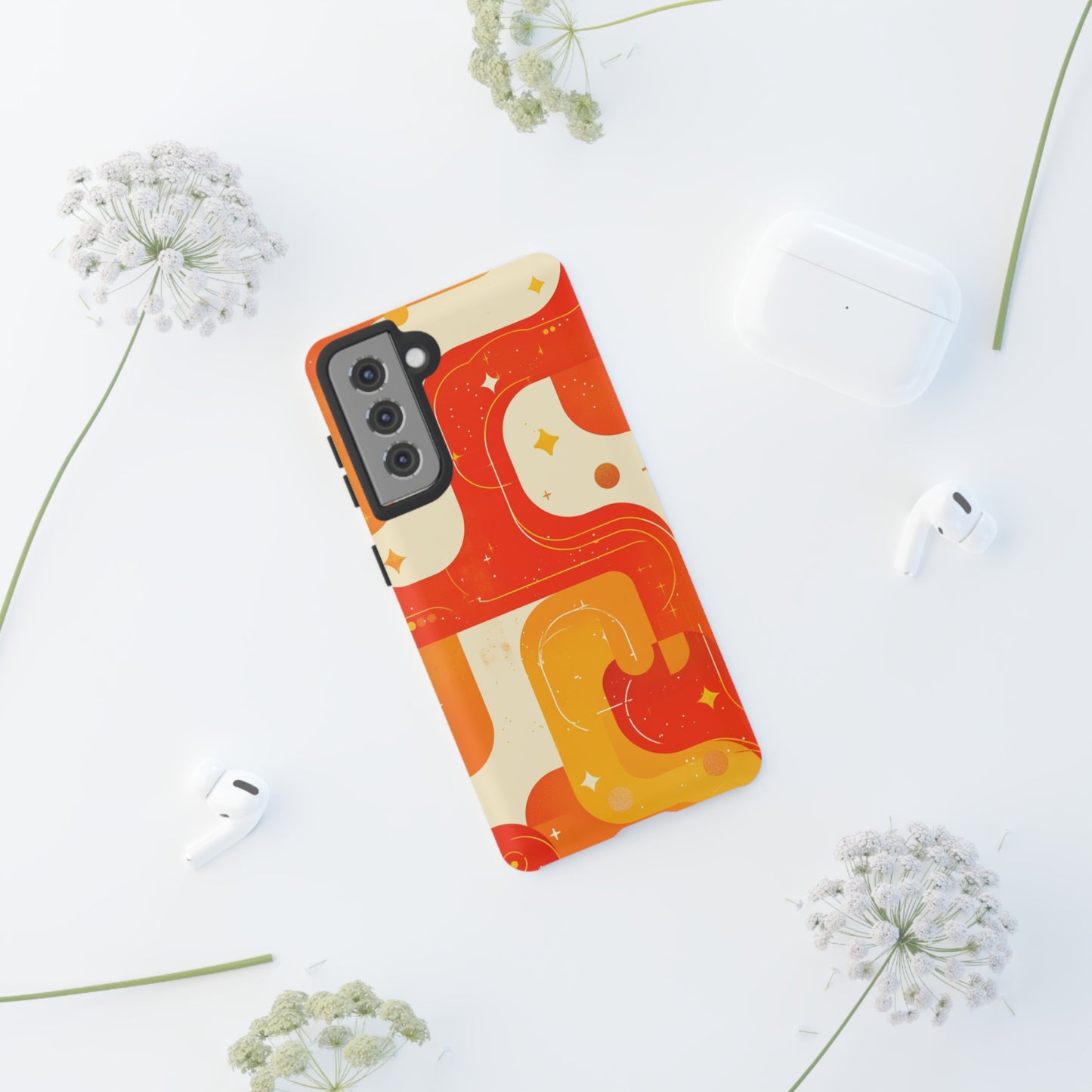 Orange Pops iPhone Case / Samsung Case