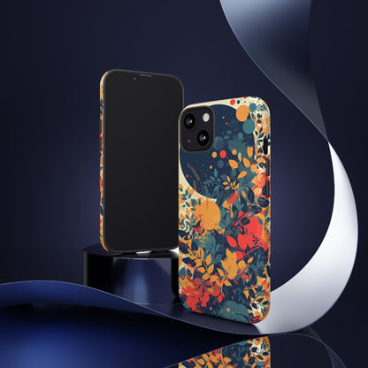 Retro Colorful Floral iPhone Case / Samsung Case