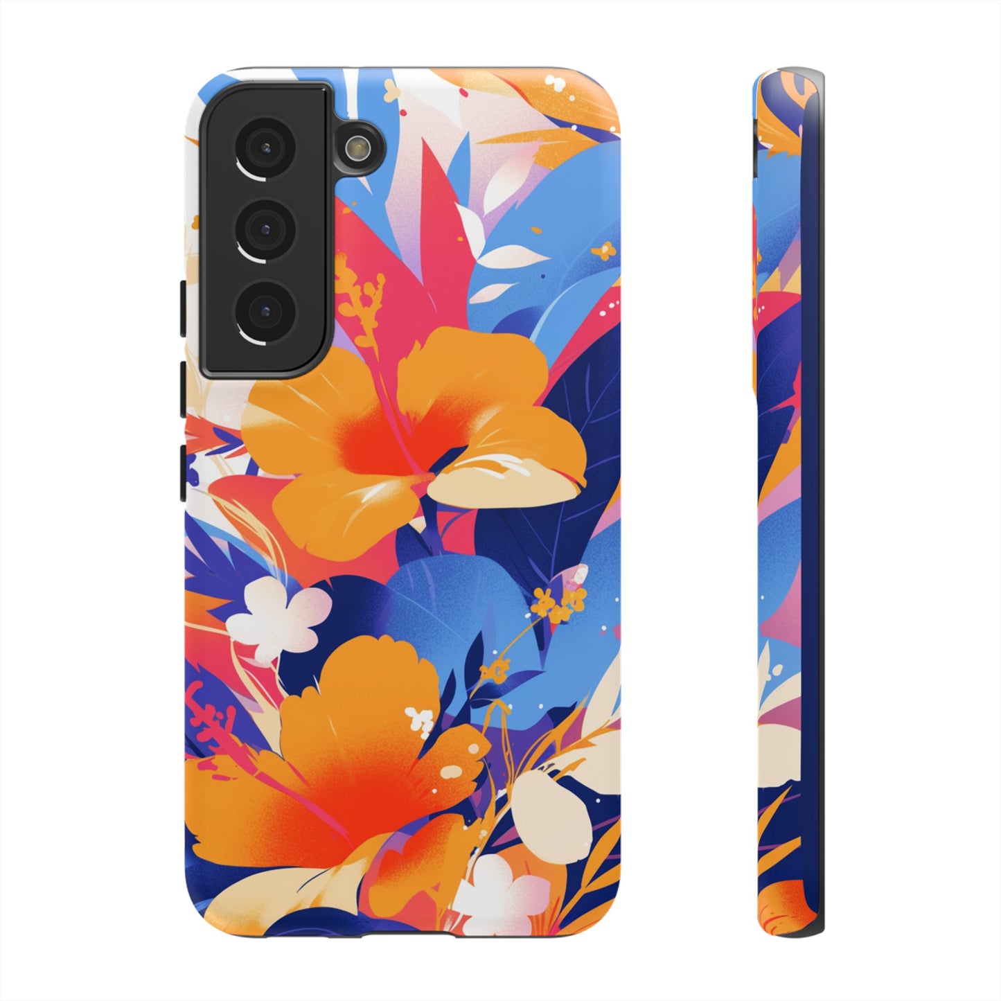 Vintage Abstract Flowers iPhone Case / Samsung Case