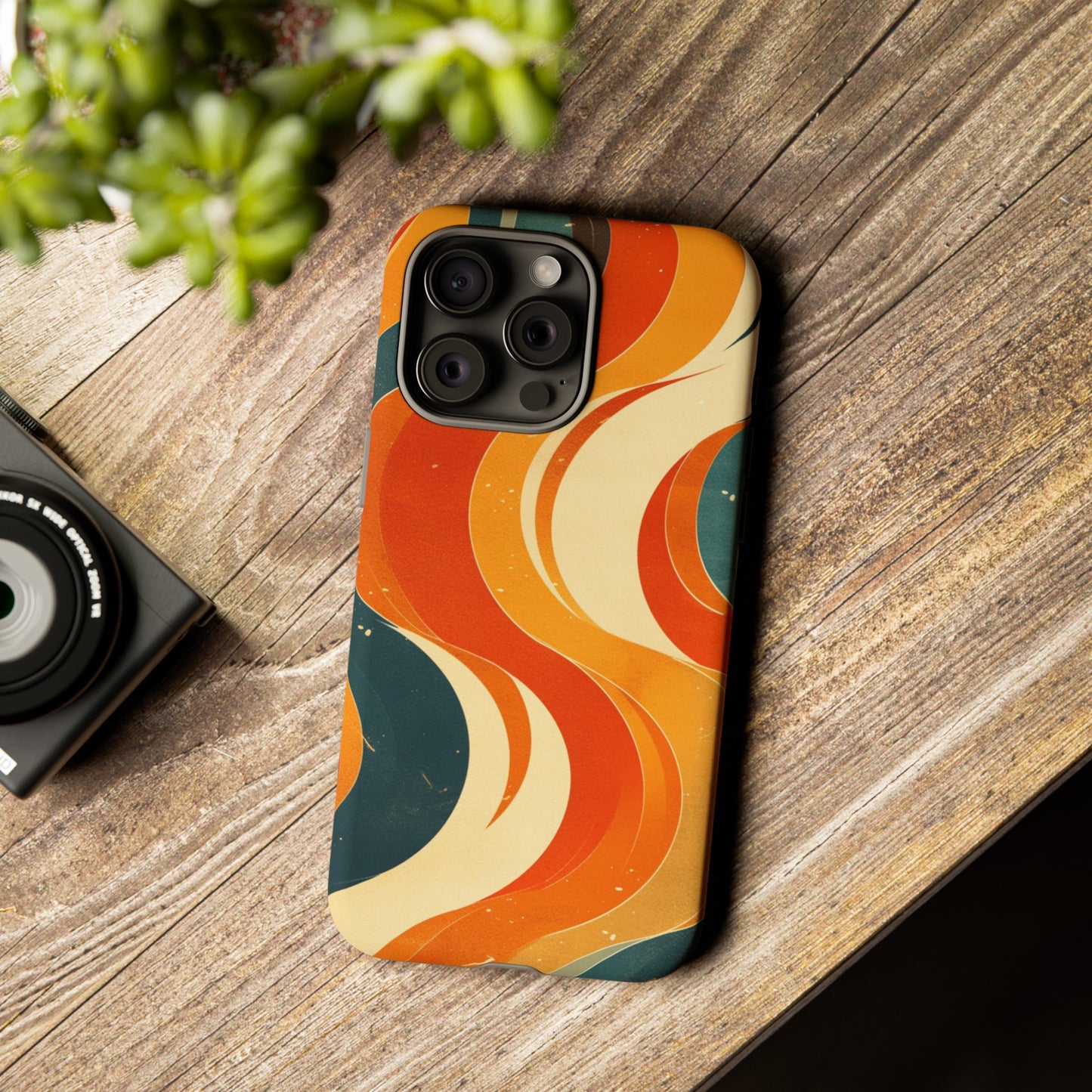 Retro Swirves iPhone Case / Samsung Case