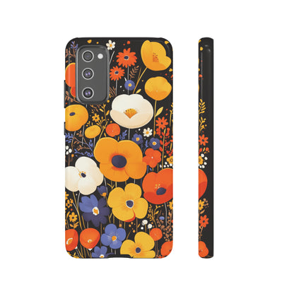 Retro Chaos, Wildflower iPhone Case / Samsung Case, Gift for Floral Lovers, Gift for Her