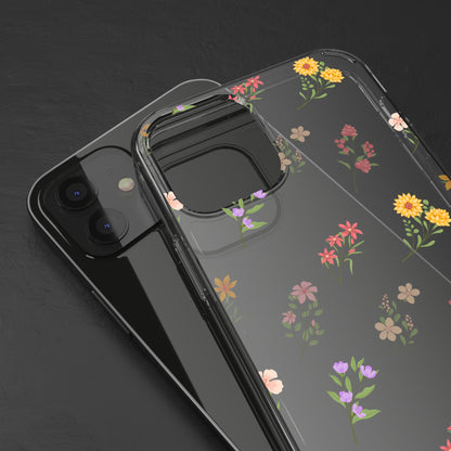 Floral Pattern | Clear iPhone Case / Samsung Case