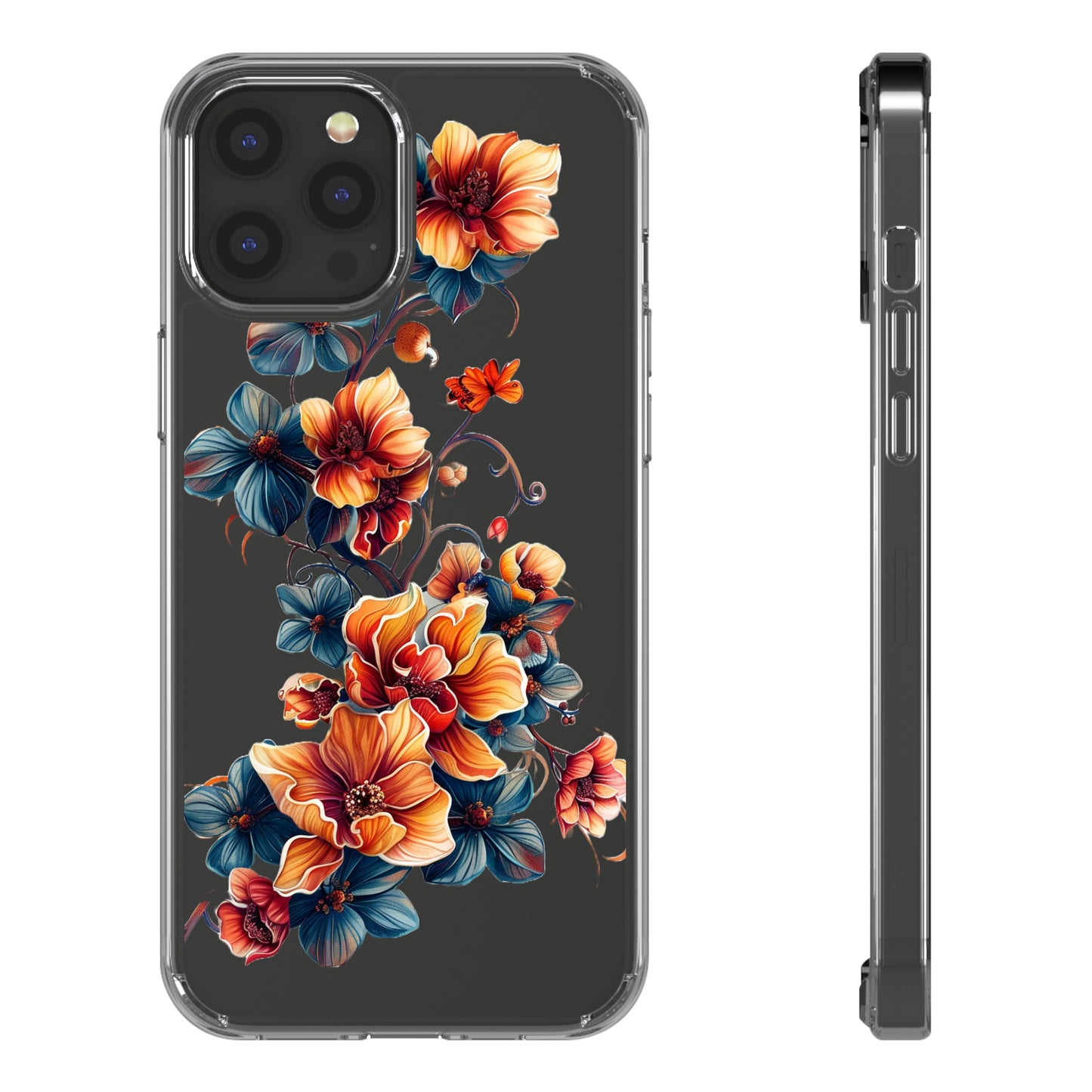 Floral Blooms | Clear iPhone Case / Samsung Case