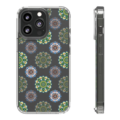 Lime Mandala Pattern | Clear iPhone Case / Samsung Case