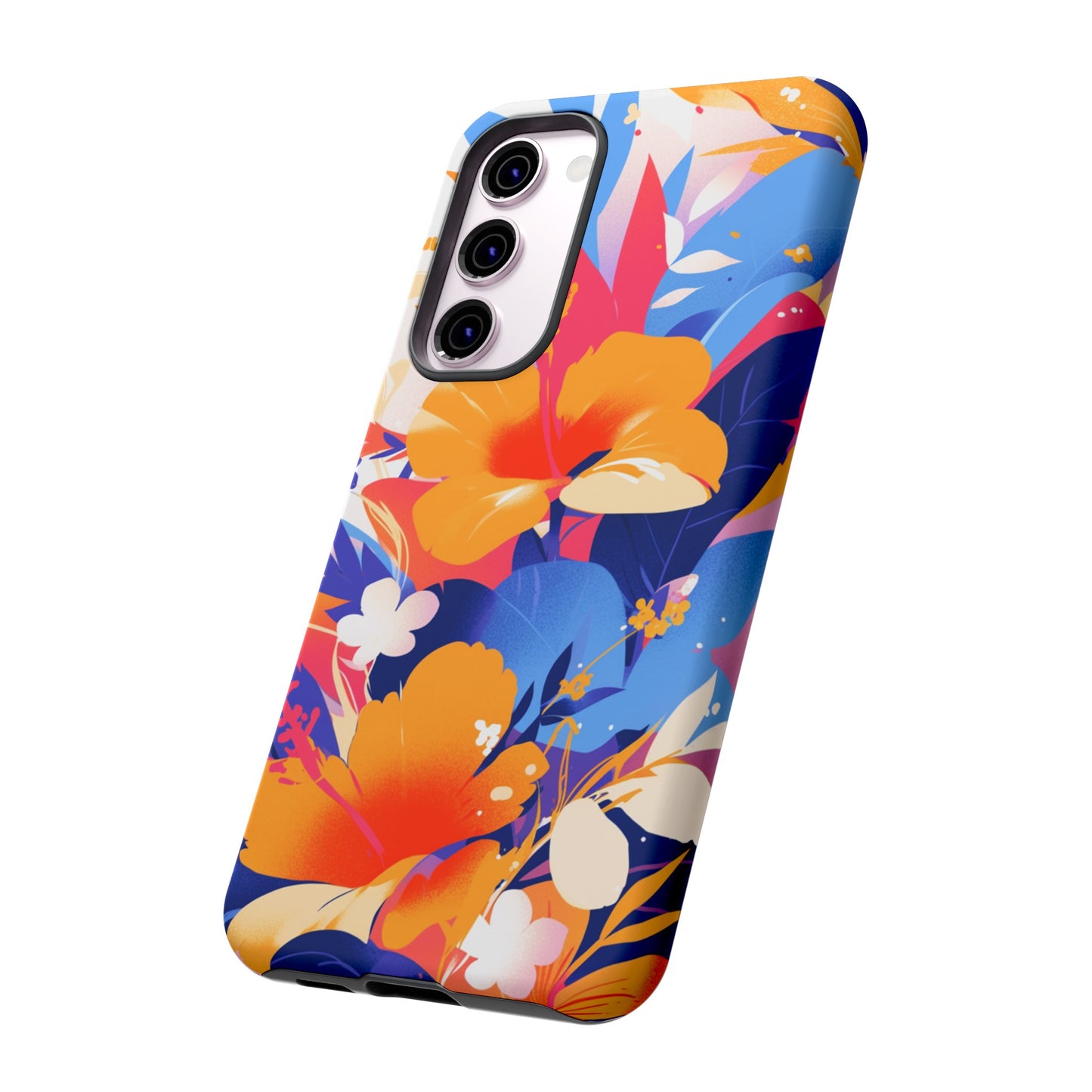 Vintage Abstract Flowers iPhone Case / Samsung Case