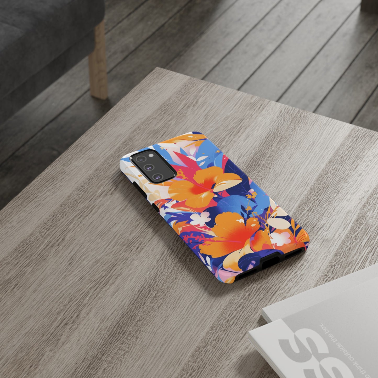 Vintage Abstract Flowers iPhone Case / Samsung Case