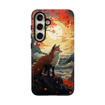 Japanese Wolf Aesthetic Phone Case