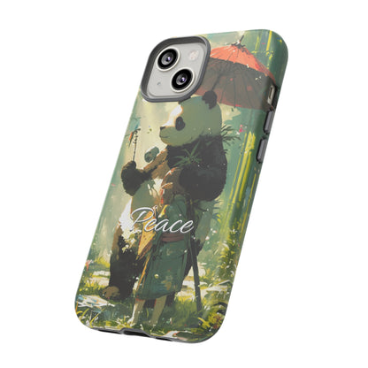 Japanese Aesthetic Vintage Panda iPhone Case / Samsung Case | "Peace"