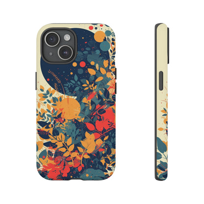 Retro Colorful Floral iPhone Case / Samsung Case