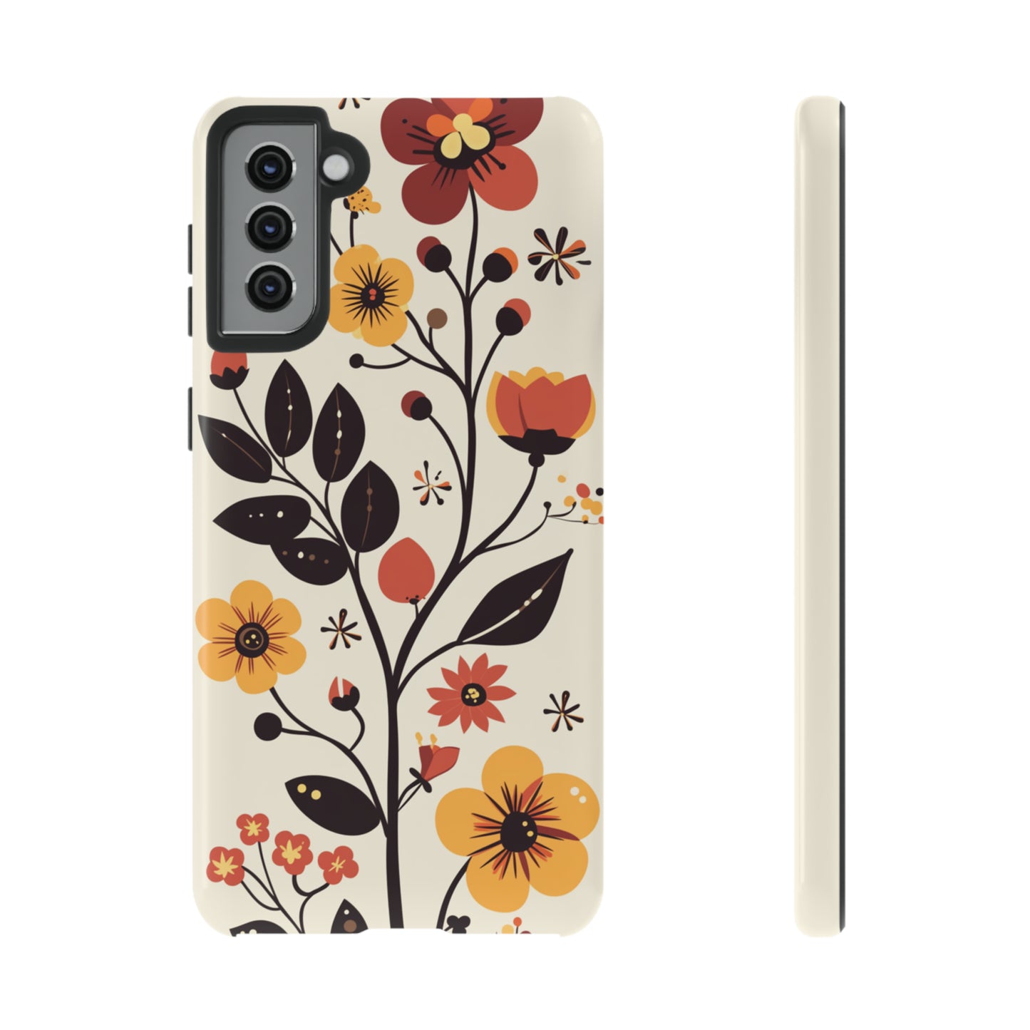 Vector Floral Vines iPhone Case