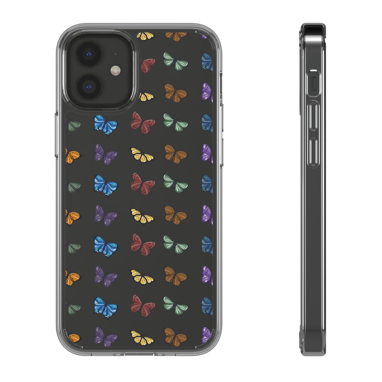 Colorful Butterflies | Clear iPhone Case / Samsung Case