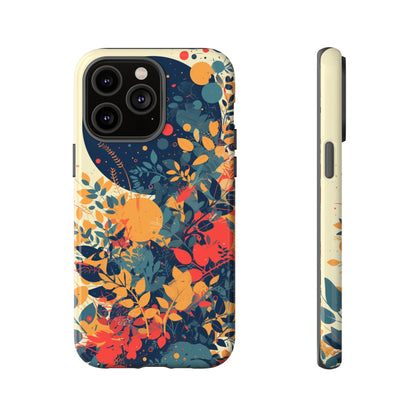 Retro Colorful Floral iPhone Case / Samsung Case