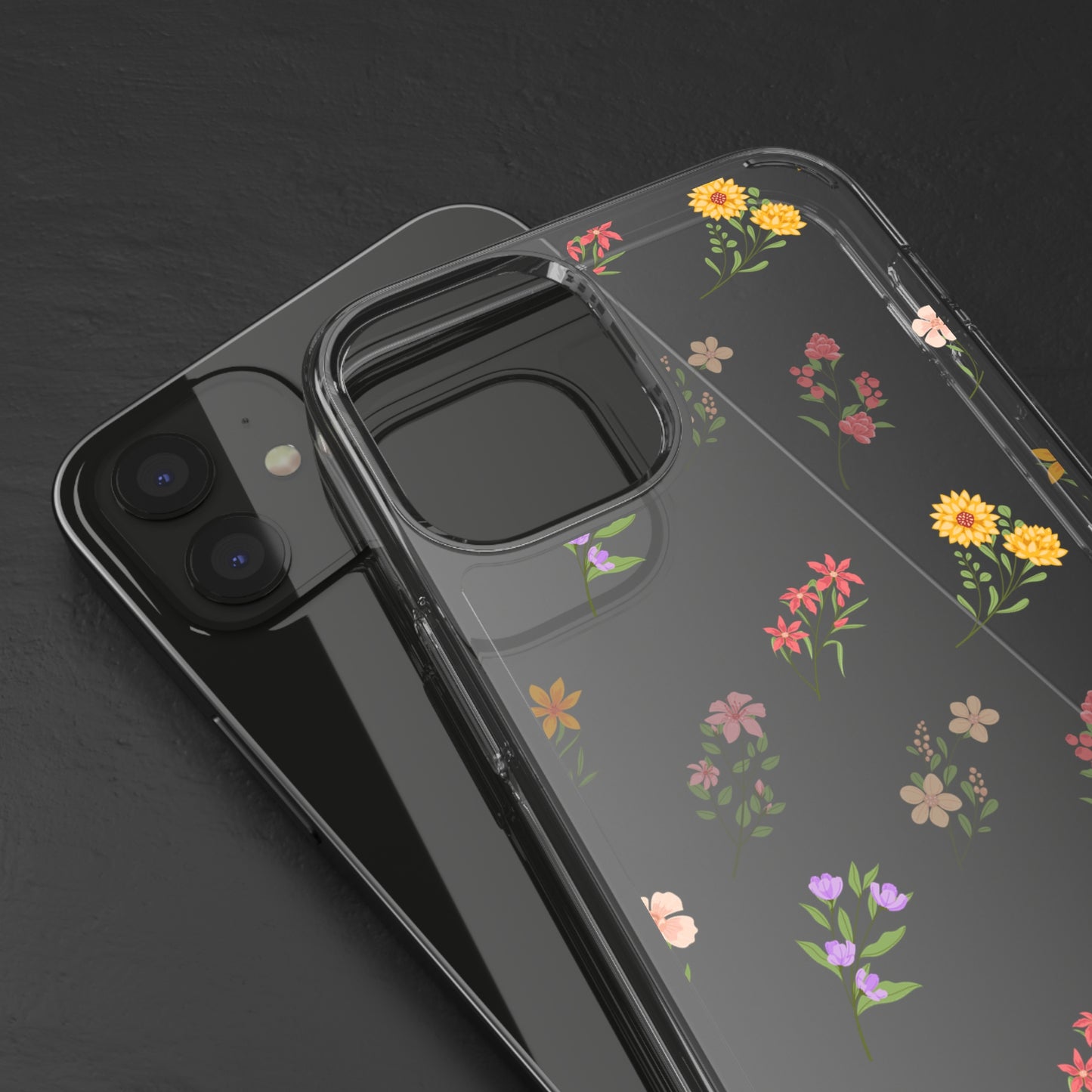 Floral Pattern | Clear iPhone Case / Samsung Case